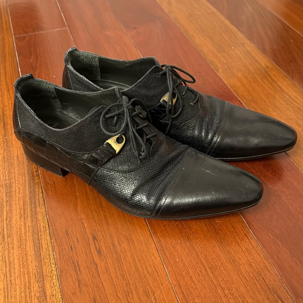 Jo Ghost Black Loafer - image 1